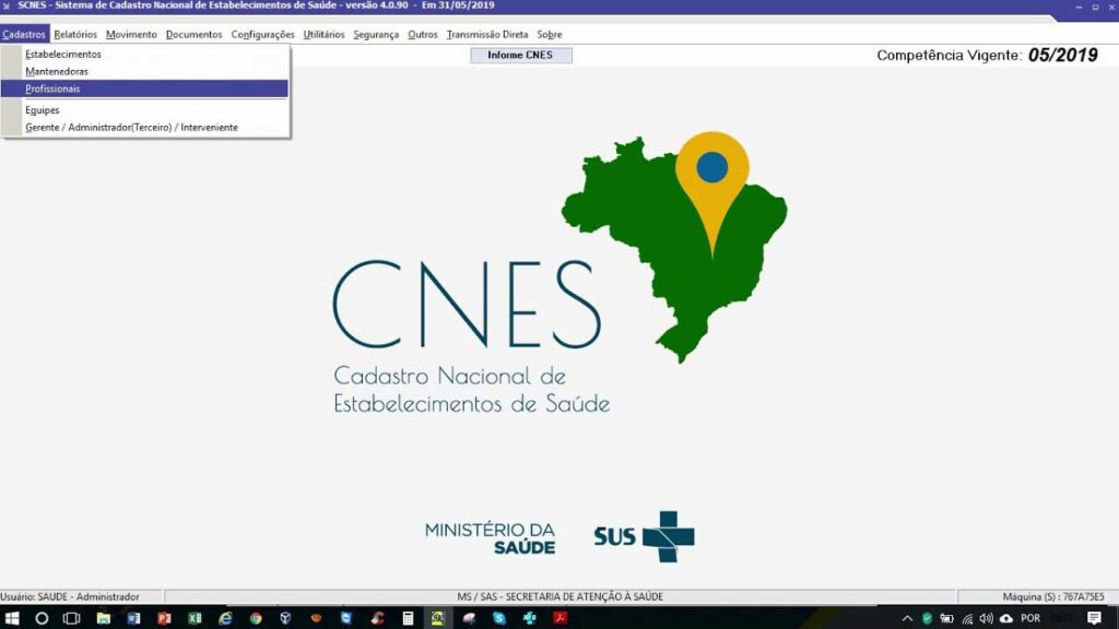 Cadastrar CNES